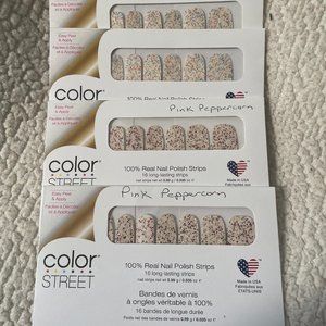 RETIRED COLOR STREET NAIL POLISH STRIPS BUNDLE - GLITTER OVERLAY